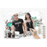 Production Process for Personalized Paint by Numbers: